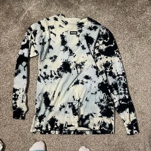 Pink long sleeve shirt! tie dye